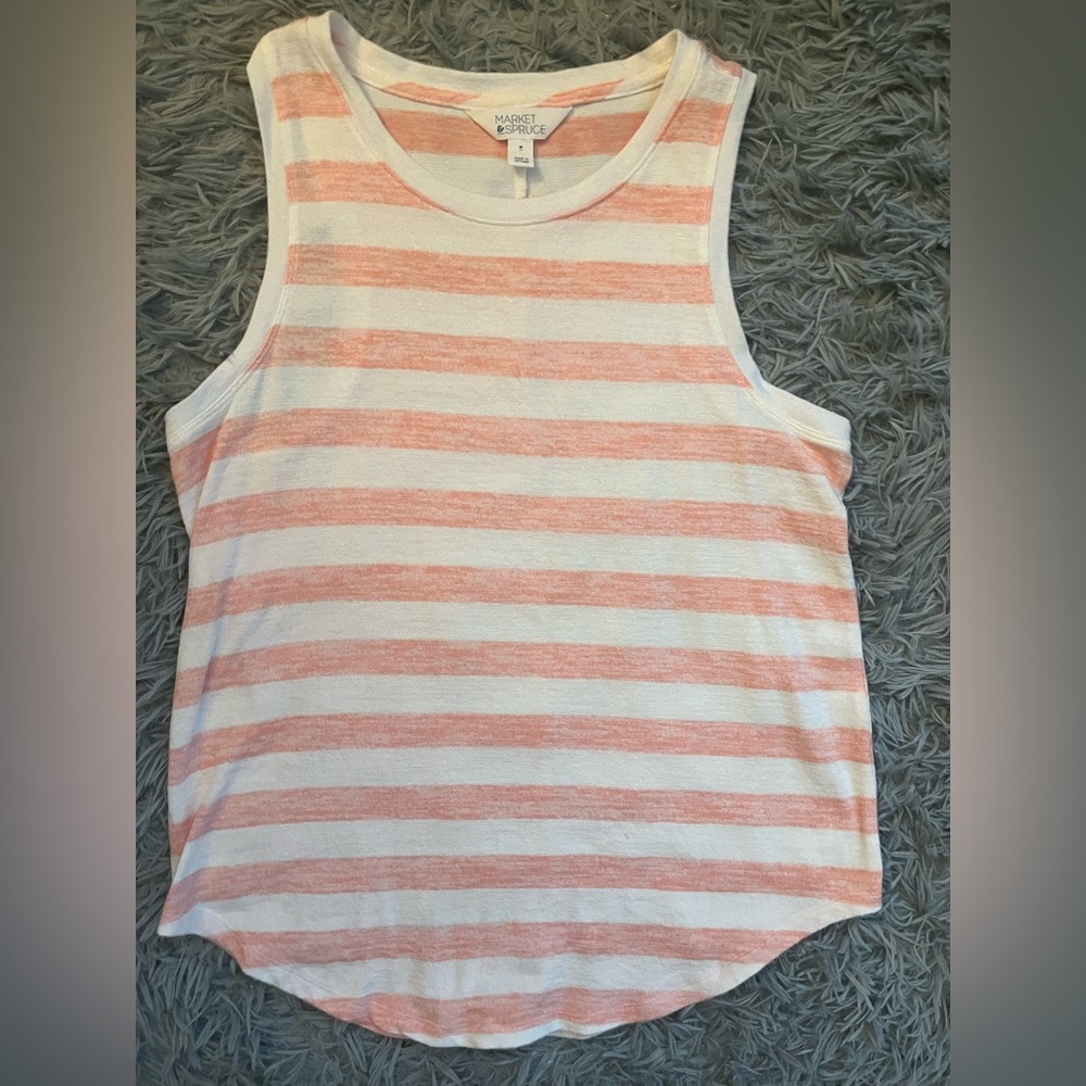 Market Spruce Rex High Neck Knit Tank